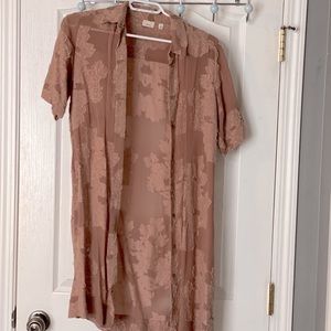 Hémistiche Dress/button down